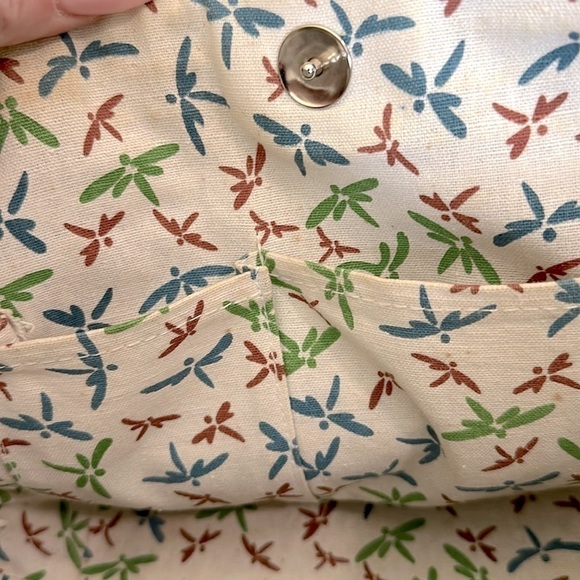 Amazon Dragonfly/butterfly straw summer bag in brown NWOT - Picture 7 of 12